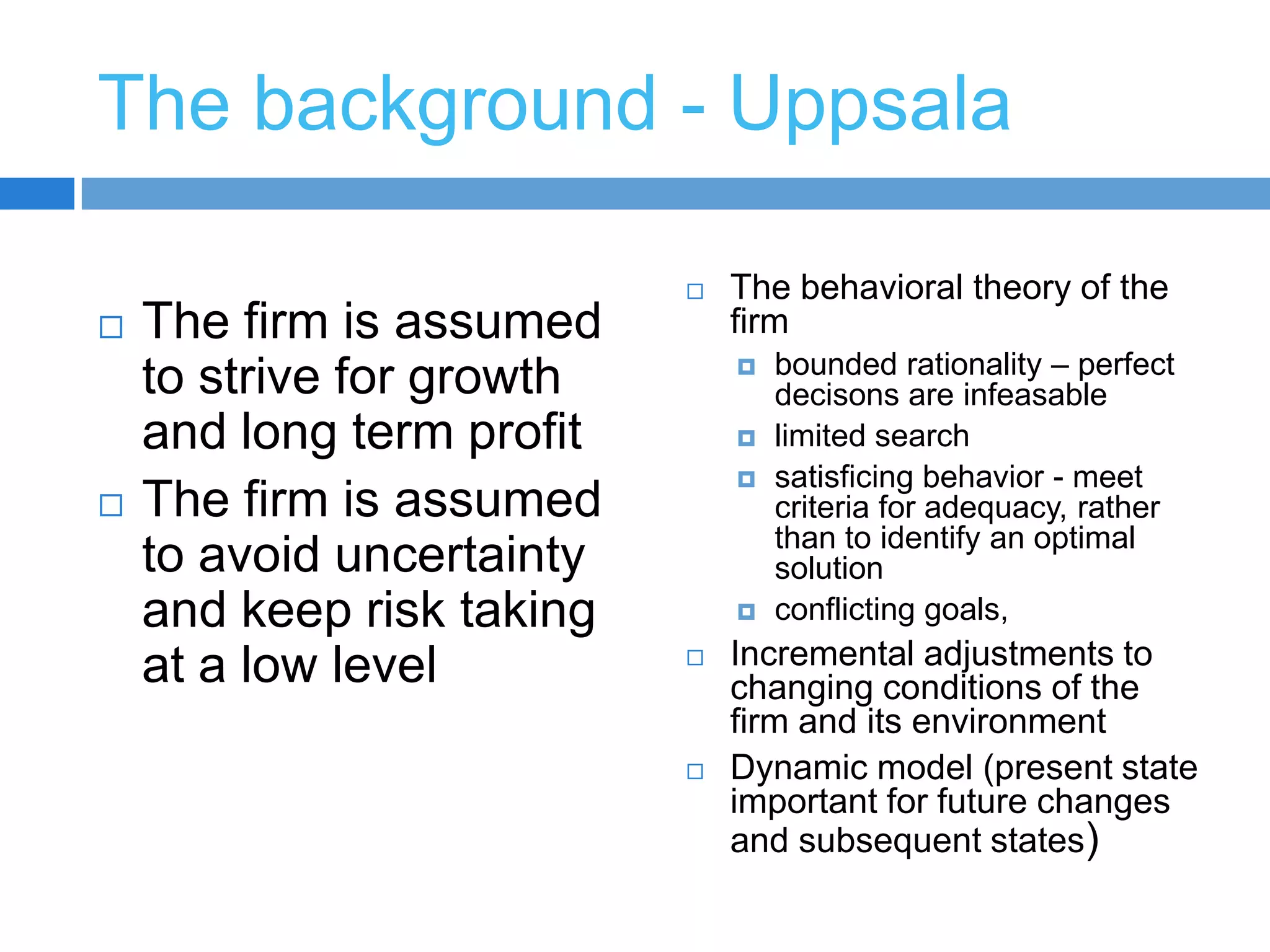 What products/services can be “global”?