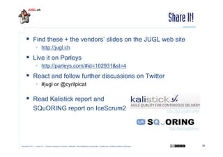 Session dédiée à l'analyse de la qualité du code Java - Cyril Picat - February 2011