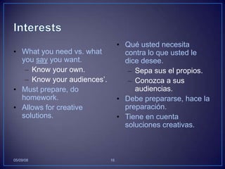 When you’re not prepared.4