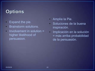 Distributive negotiation is all about who gets (or pays) how much. It is also where more for me means less for you.