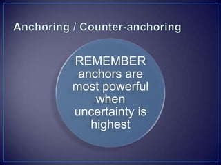 Emphasize the commonalties between the parties and minimize the differences.