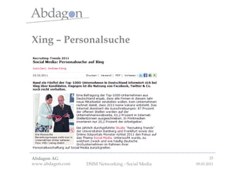 Xing – Personalsuche 