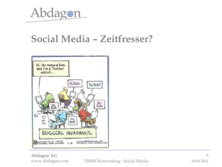 Social Media – Zeitfresser? 