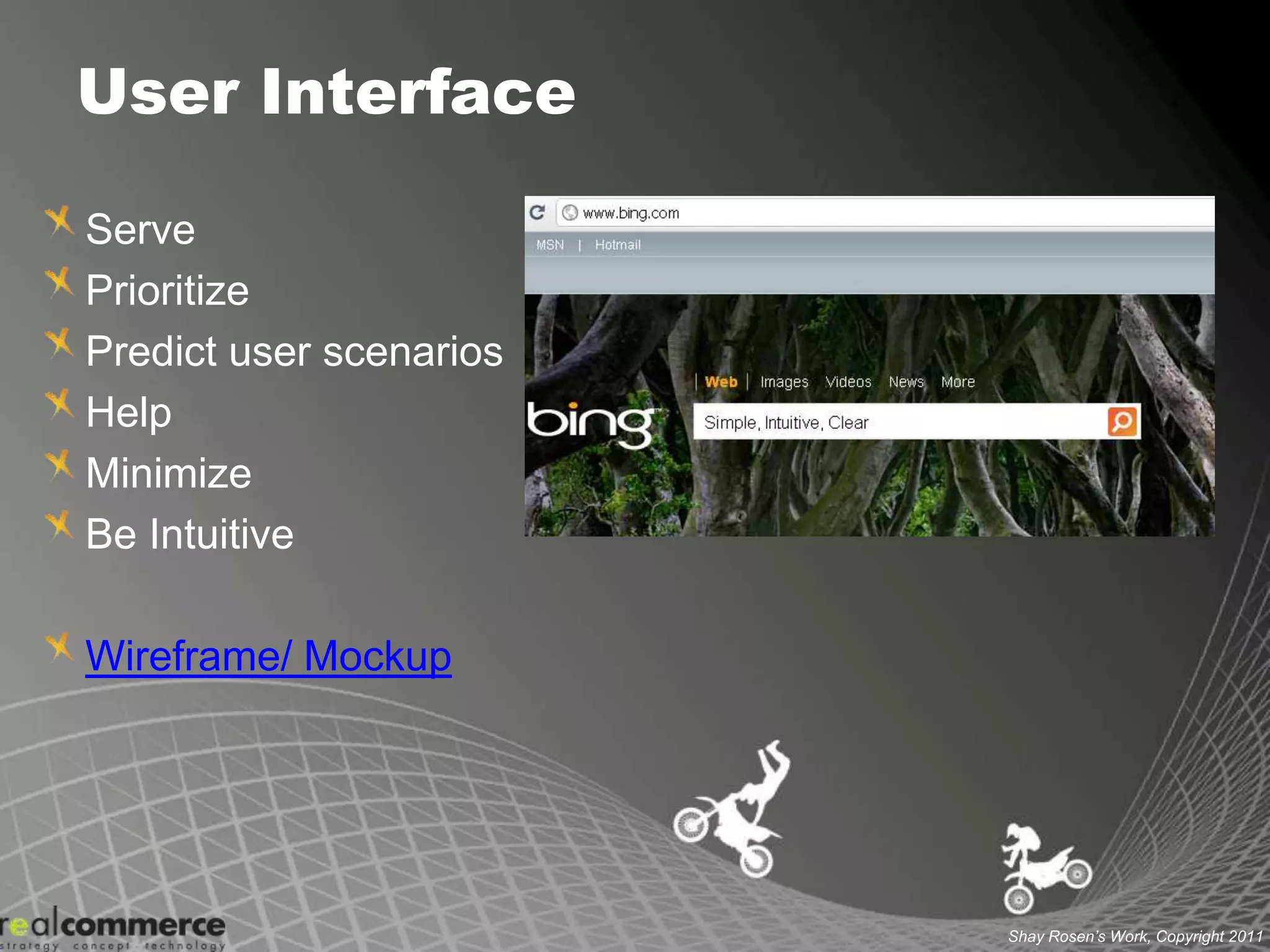 Concept WhiteboardCompetitors: Complex support area or none at all