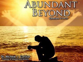 2011 03-27 - Abundantly Beyond
