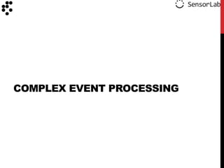 COMPLEX EVENT PROCESSING
 