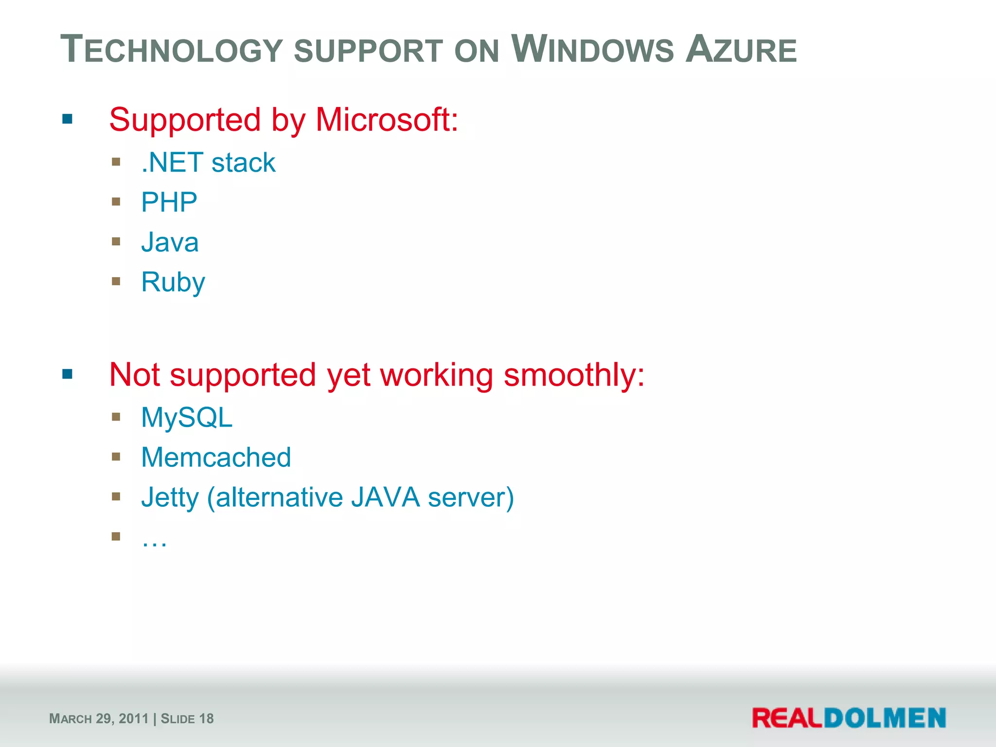 Services with micro seasonality trends   