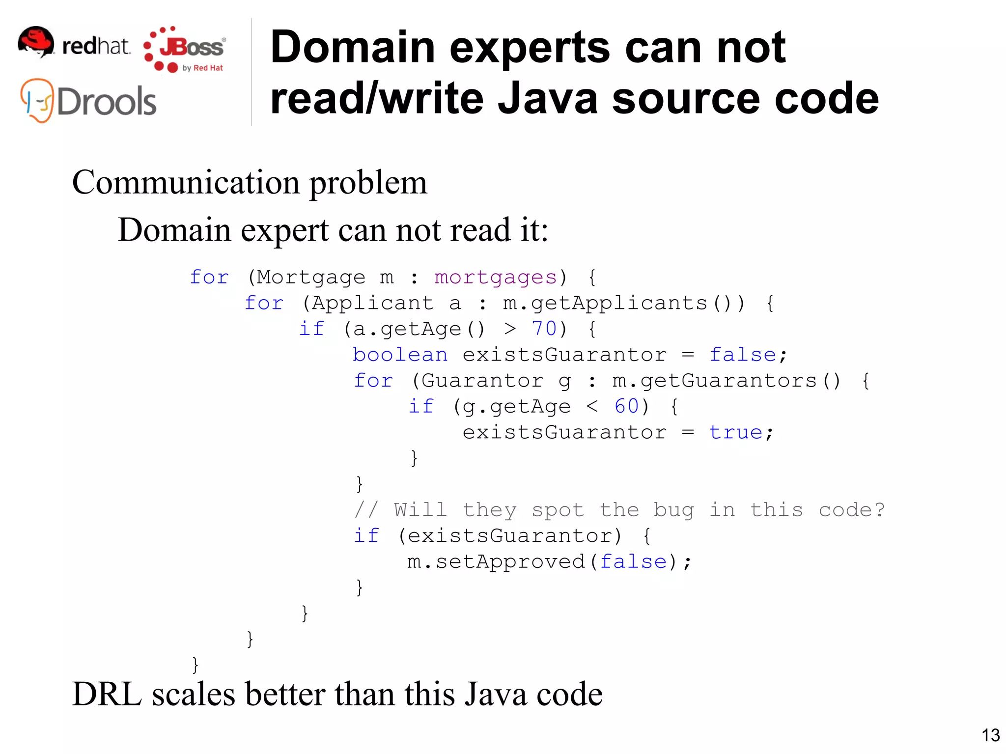 Use cases Financial decisions Mortgages acceptance and interest calculation 