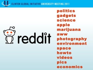 politics gadgets science apple marijuana aww photography environment space howto videos pics economics world news ask science atheism christianity sports 