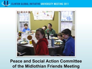Peace and Social Action Committee of the Midlothian Friends Meeting 