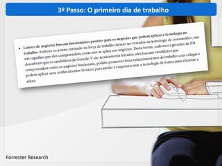 3º Passo: O primeiro dia de trabalho




Forrester Research
 