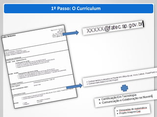 1º Passo: O Curriculum
 