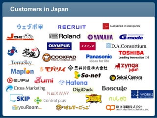 Customers in Japan
 