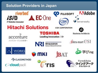 Solution Providers in Japan
 