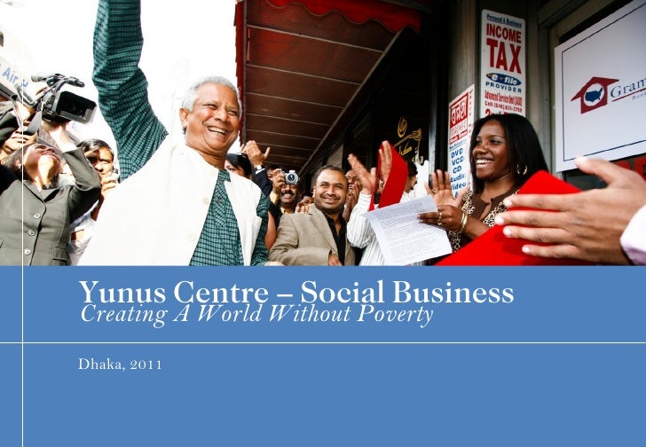 Yunus Centre Social Business Presentation