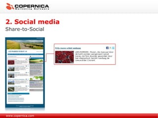 www.copernica.com Share-to-Social 2. Social media 