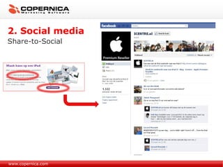 www.copernica.com 2. Social media Share-to-Social 