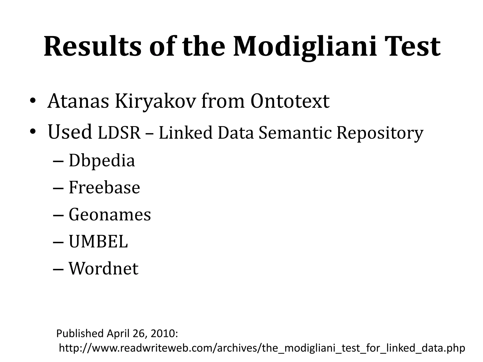 these Thingsmight bein documents or elsewhereHumans: Limited capacity to extract meaning...4