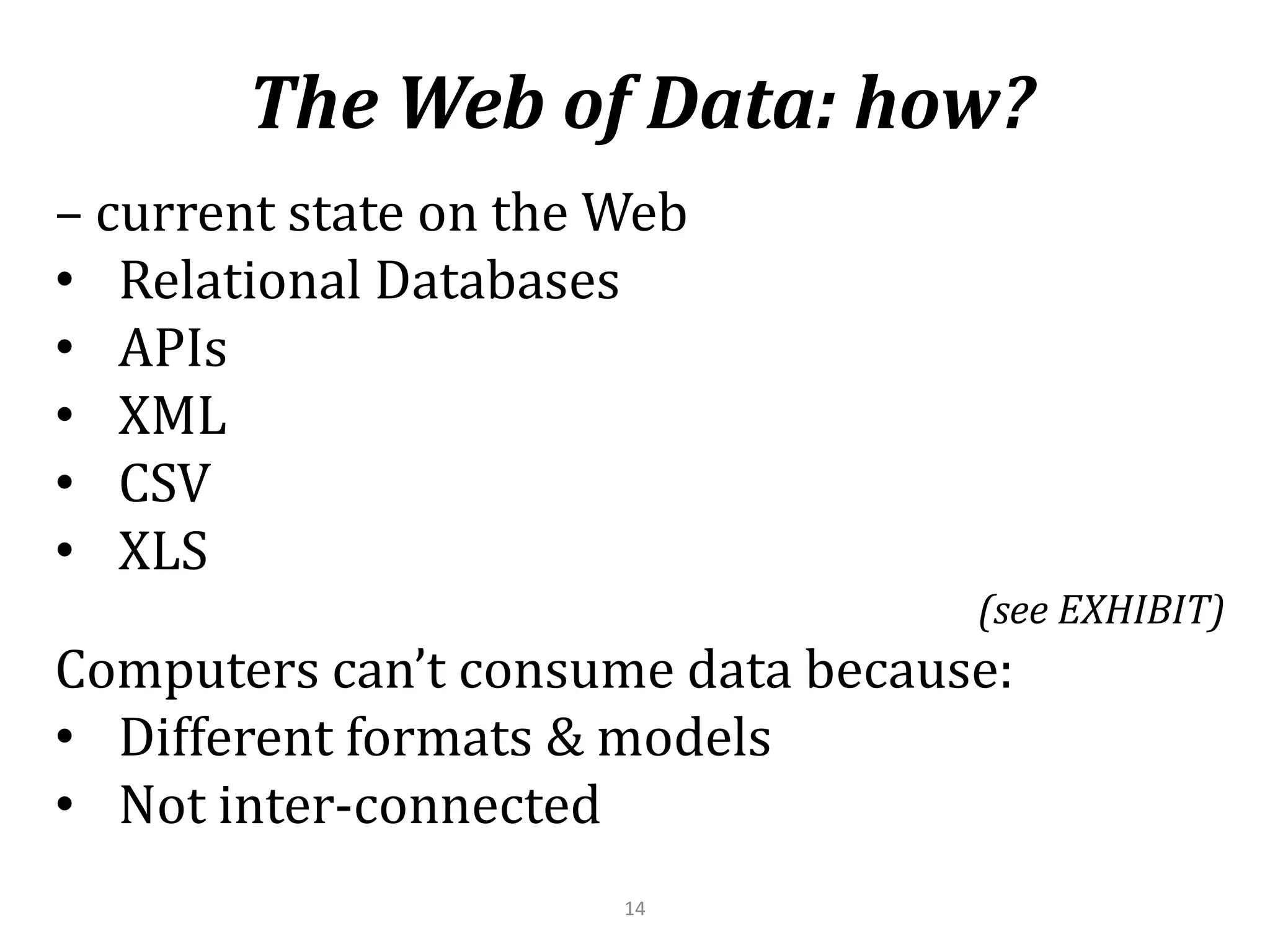 Wikipedia through LD: relevant7