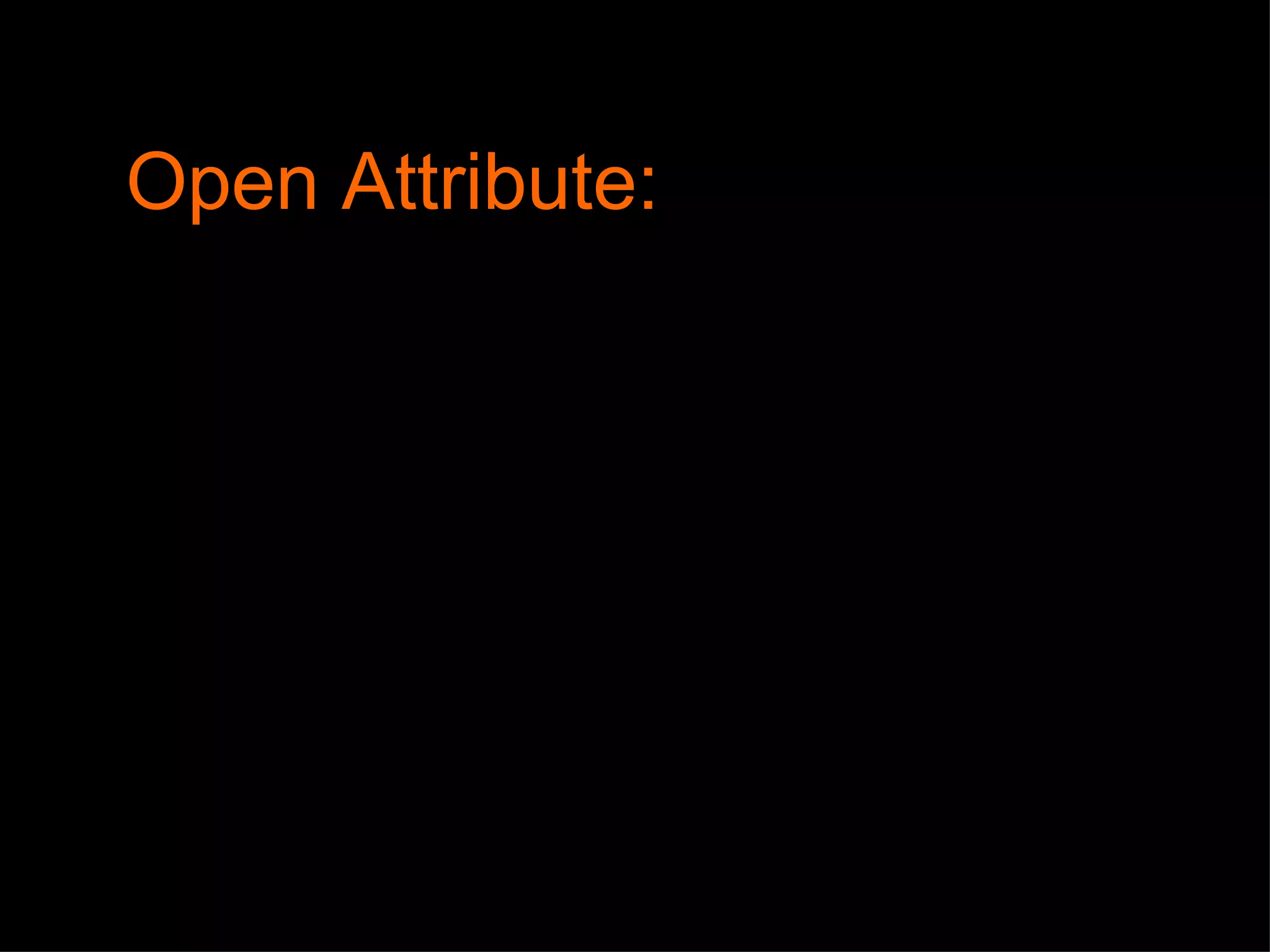 Open Attribute:  Creative Commons Attributions made easy  