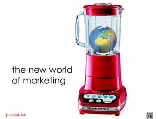 the new world
of marketing
 