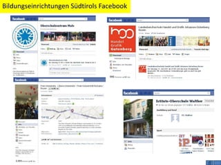 Bildungseinrichtungen Südtirols Facebook
 