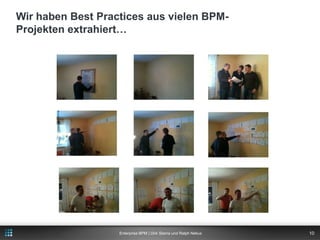 Wir haben Best Practices aus vielen BPM-Projekten extrahiert…