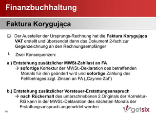 29<br />Die Rechnung<br />Prüfung polnische NIP von deutscher Seite aus<br />