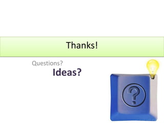 Reverse Engineering ApproachesDecision TreesNo tree with more than 60% of accuracyUnsupervised MethodsGenetic algorithms applied on CNRS Dataset improved correlation in an average of 15% (running only for 5 minutes)Highly improved correlation for fields Research Management and Politics. NextApplying Machine Learning techniquesExplore other techniques (e.g. neural networks)Obtain other types of features (e.g. keynotes, advisory networks)http://code.google.com/p/revengrep/https://github.com/cdparra/melquiades/