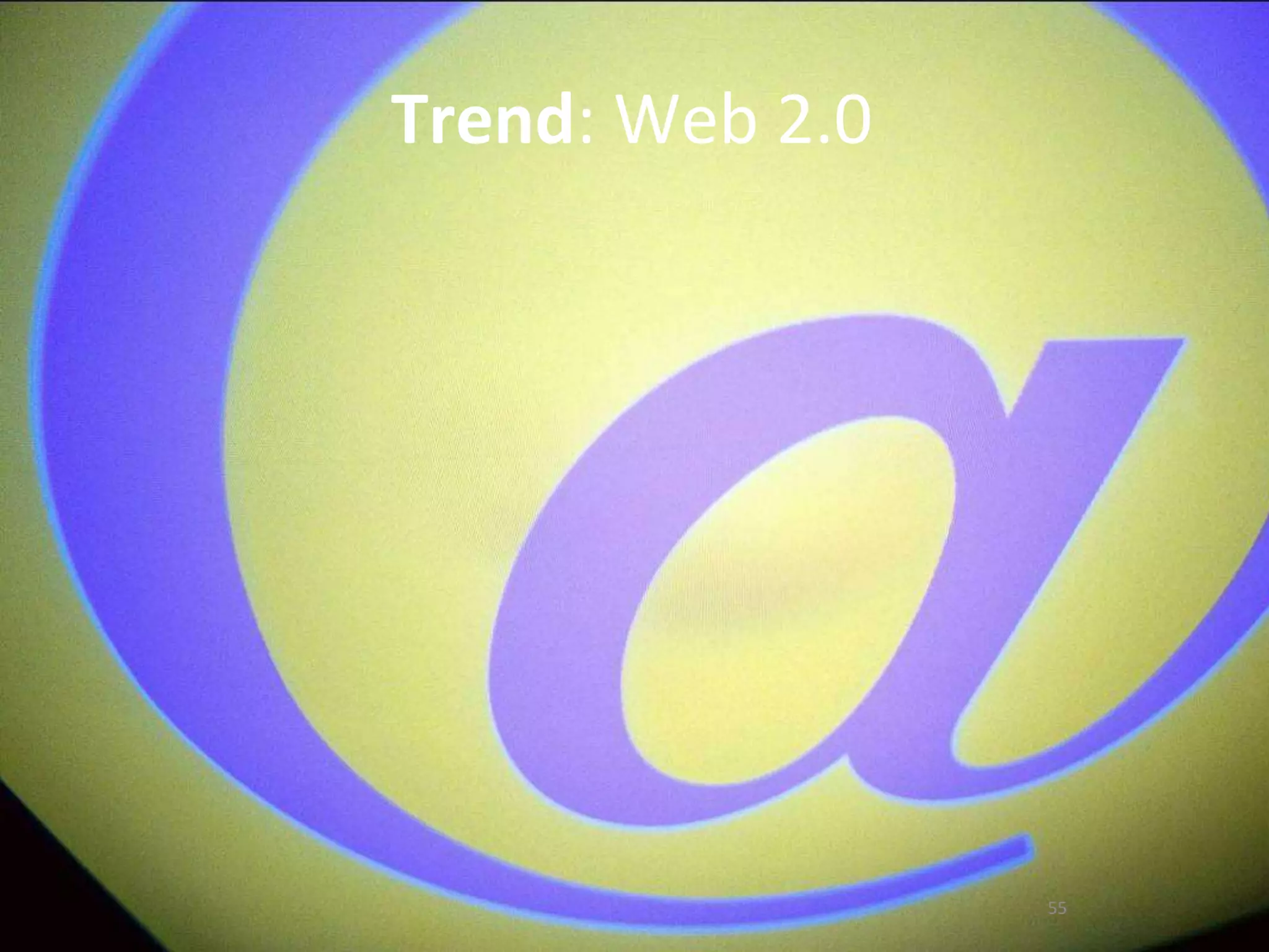 Trend: Web 2.05555