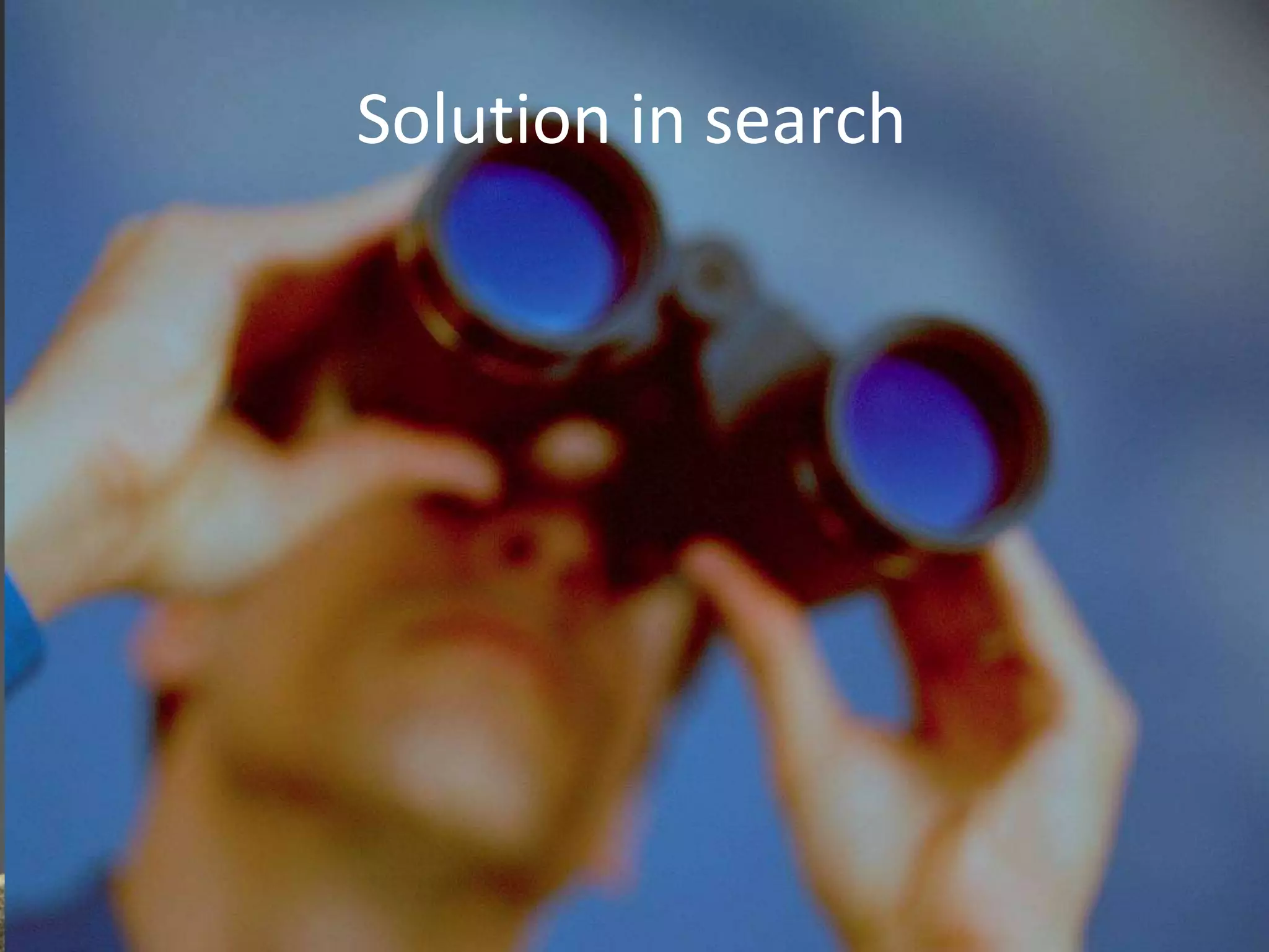 Solution in search