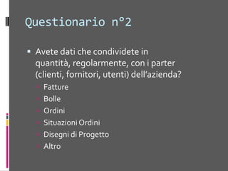 SCENARI APPLICATIVIPER IL CLOUD COMPUTINGSfide legate al CloudComputing