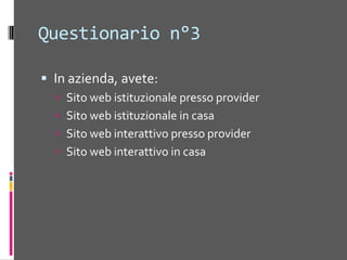 PaaSPlatform as a ServiceÈ l’evoluzione del «vecchio» hostingOrientato allo sviluppo di applicazioni «on the cloud»Fornisce funzionalità utili al modello cloudI protagonistiGoogle con AppEngineWindows con AzureAmazon Web Services (Simple Storage Services)