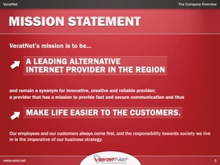 Company Overview - Verat Ltd.