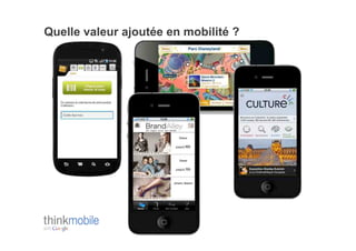 Quelle valeur ajoutée en mobilité ?
 