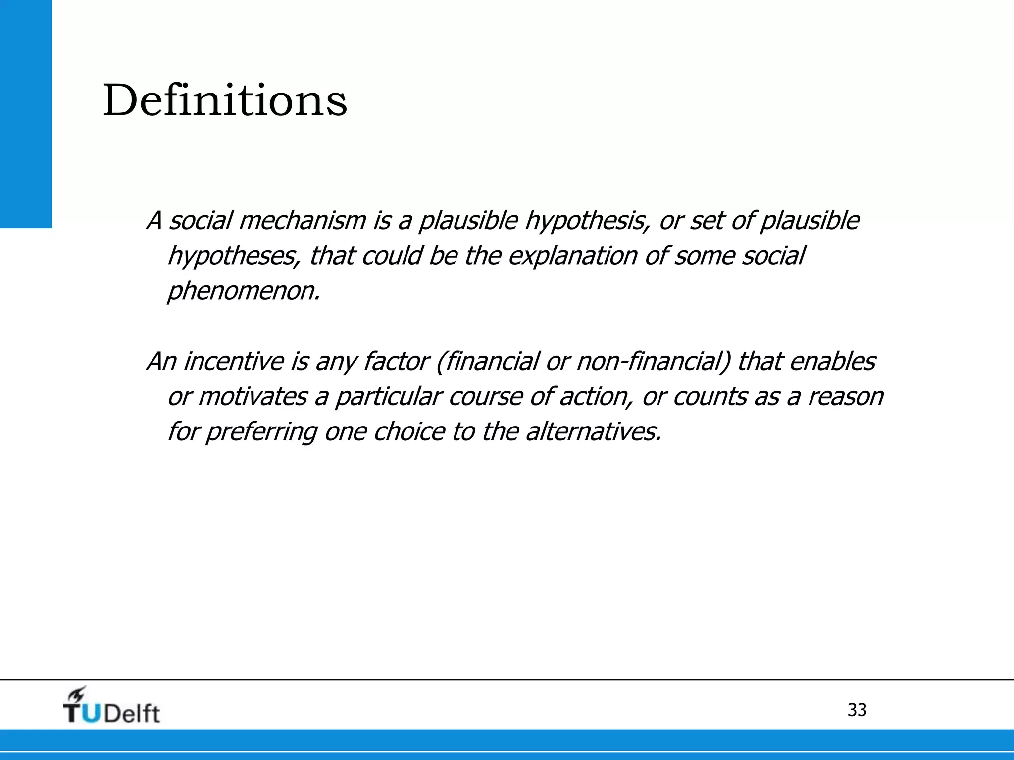 Research objectivesDesigning incentives: which mechanism to apply when and how?Design of processesSupportive technologiesFocused on informal learningin organizationsduring initial phase – startup phaseCasesPhilips LightingMediamatic (various communities)