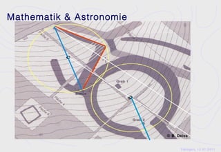 Mathematik & Astronomie




                          © B. Deiss


                                Tübingen, 12.07.2011
 