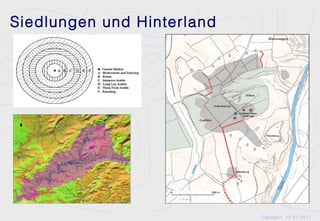 Siedlungen und Hinterland




                            Tübingen, 12.07.2011
 