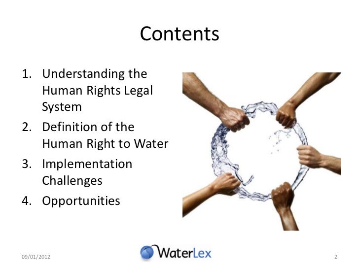 The Right to Water