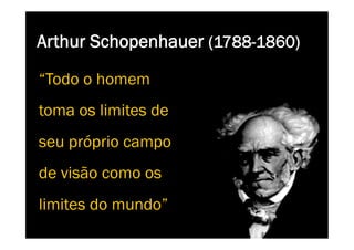 CONSTRUINDO UM MUNDO MELHOR POR MEIO DA INTERNET: www.conrado.com.br


Arthur Schopenhauer (1788-1860)

“Todo o homem
toma os limites de
seu próprio campo
de visão como os
limites do mundo”
                                                               @conradoadolpho
 MARKETING DIGITAL – PARAÍBA – 28/JUL                          conrado@conrado.com.br
 