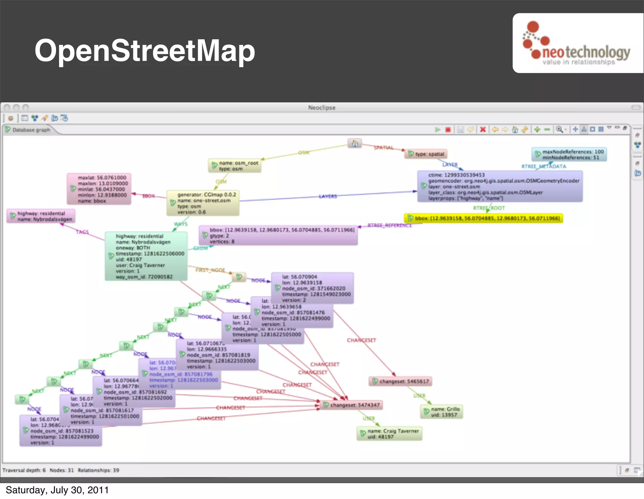 OpenStreetMap




Saturday, July 30, 2011
 