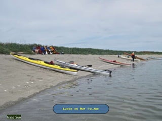 Isaac Sun Lunch on Rat Island 
