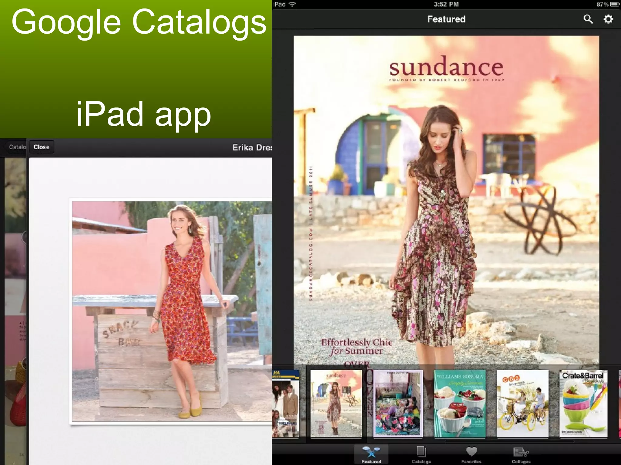 Google Catalogs   iPad app 