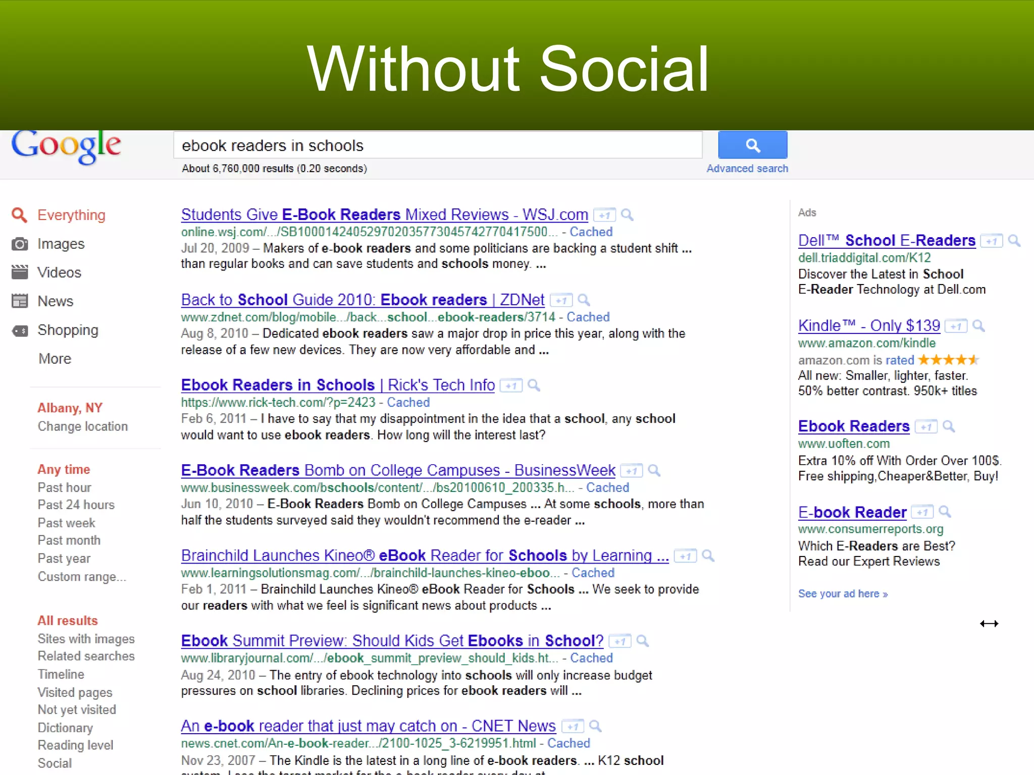 Without Social  