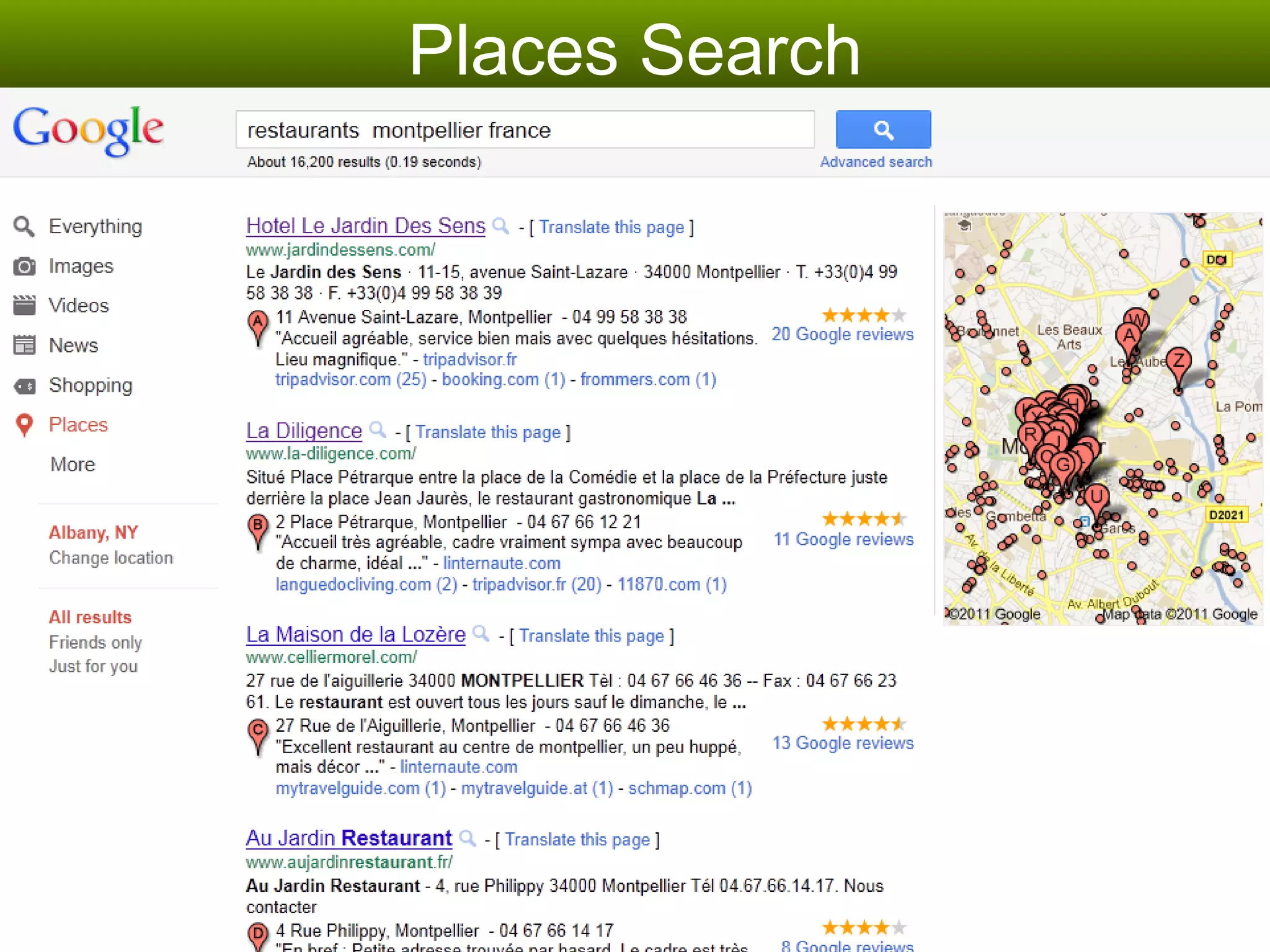 Places Search 