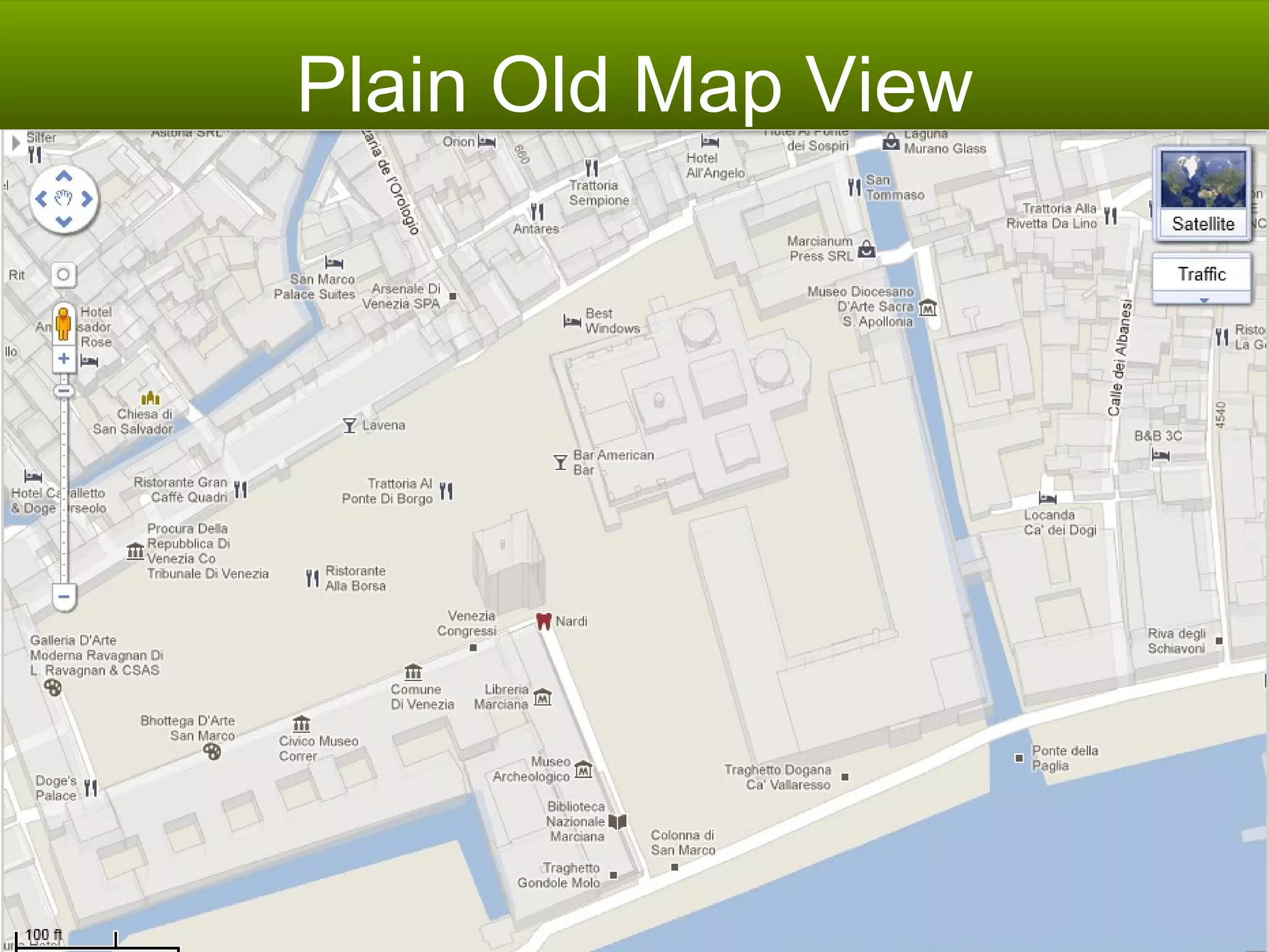 Plain Old Map View 