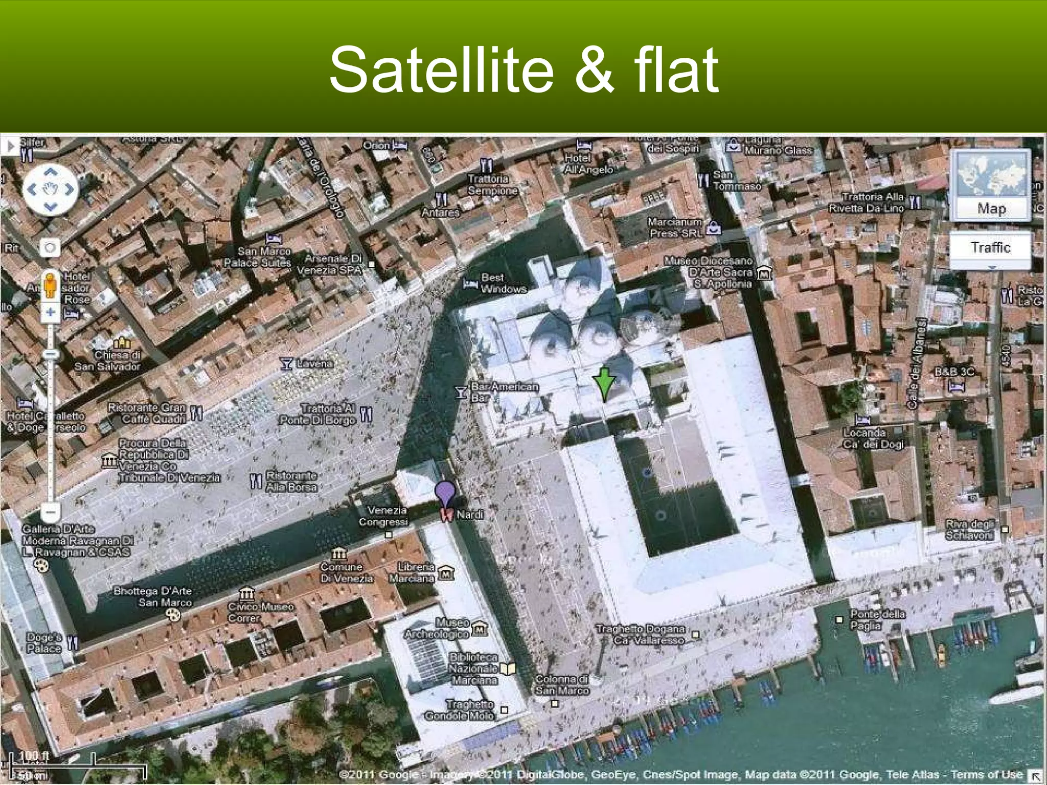 Satellite & flat 