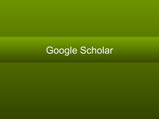 Google Scholar 