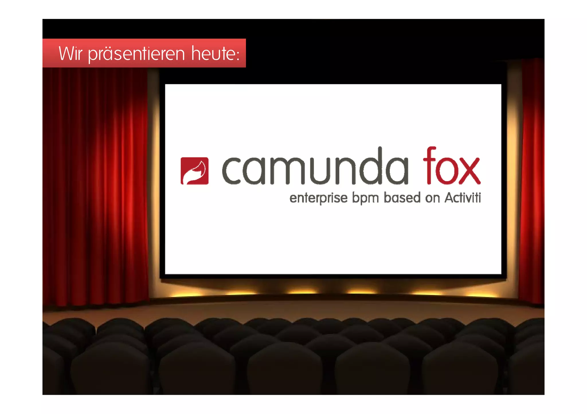 Wir präsentieren heute:
 