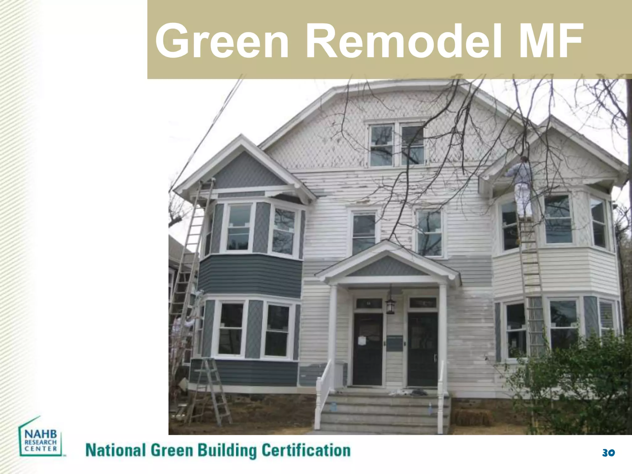 Green Remodel MF




                   30
 